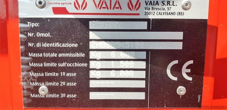 Δεξαμενή νερού Vaia MB 45 Vaia MB 45 Water tank