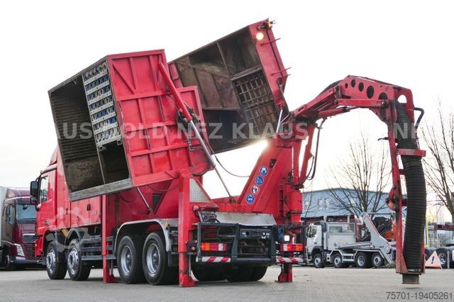 Saugwagen MERCEDES-BENZ Actros 4144 8x4 Saugbagger Euro 5