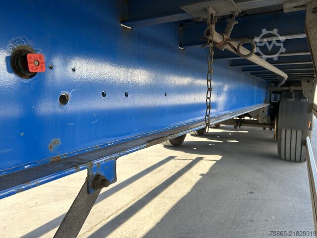 Przesuwne plandeki Groenewegen DRO-14-27 / Curtainside Trailer / BPW Drum / AP...