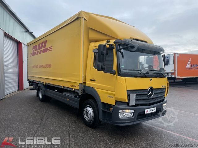 Kamion sa ravnom platformom i ceradom MERCEDES-BENZ Atego 1224*Sörensen LBW*Standheizung*Klima*