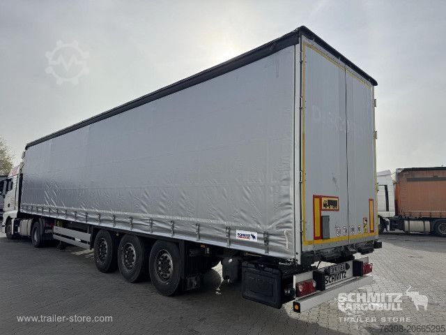 Open semitrailer with tarp Schmitz Cargobull Curtainsider Standard
