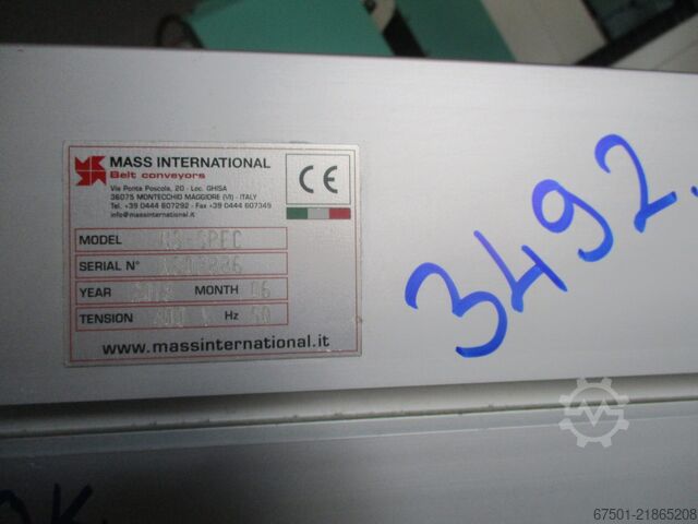 Μεταφορέας ζώνης Μεταφορέας ζώνης MASS International NS SPEC (3492)