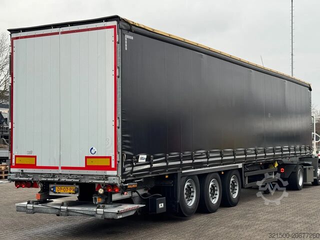 Prelate glisante Schmitz Cargobull Schuifzeil met Borden / OV-Laadklep / Lift-as /...