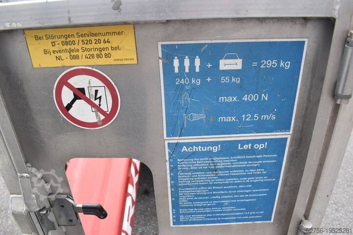 Op vrachtwagen gemonteerd platform Ruthmann TB300