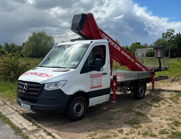 Op vrachtwagen gemonteerd platform Ruthmann TB300