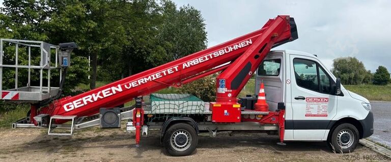 Op vrachtwagen gemonteerd platform Ruthmann TB300