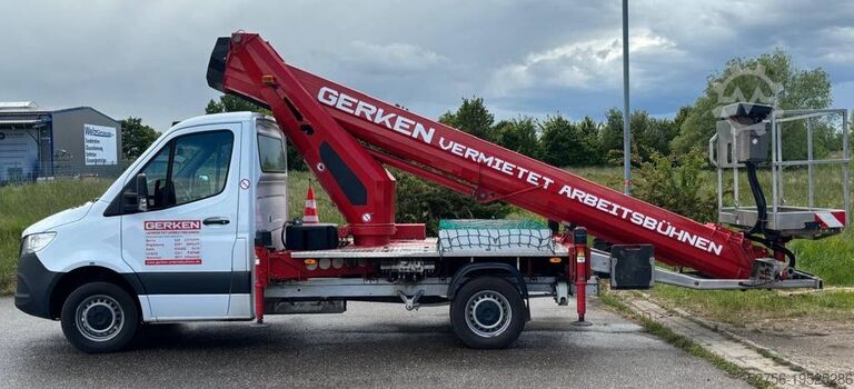 Op vrachtwagen gemonteerd platform Ruthmann TB300