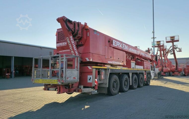 Op vrachtwagen gemonteerd platform Wumag WT 1000