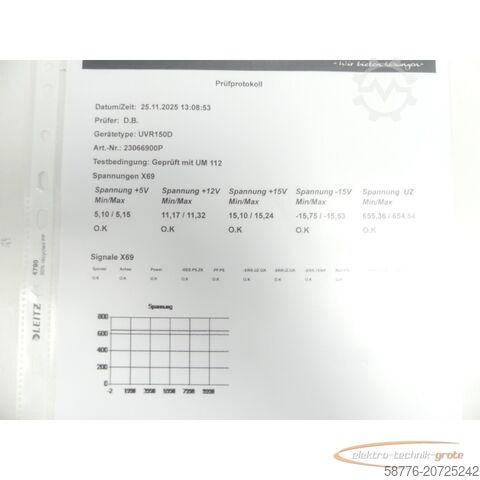 Heidenhain component Heidenhain UVR 150D 390 421-01 SN: 23066900P im Austausch (Exchange)