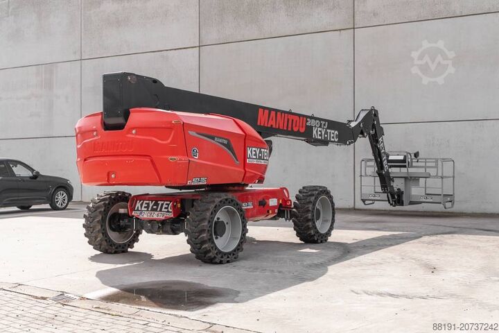 Scharnierende telescopische hoogwerker Manitou 280 TJ