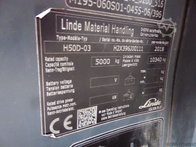 Dieselstapler Linde H50D-03
