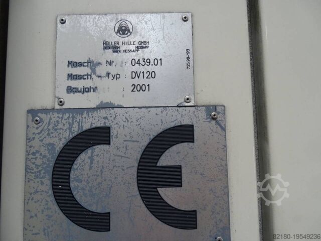 Verticale draaibank Hüller Hille Hesap DV 120