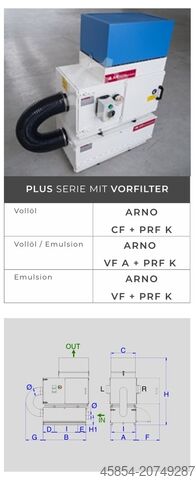 Gebruikt AR Filtrazioni model ARNO 2CF YF bouwjaar 2022 (IntNr231085) AR FILTRATIONI ARNO 2