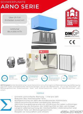 Gebruikt AR Filtrazioni model ARNO 2CF YF bouwjaar 2022 (IntNr231085) AR FILTRATIONI ARNO 2