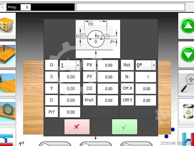 Bearbetningscenter med genomloppsmatning Maggi Engineering GT 800
