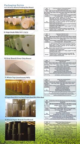 Cartonboard Cartonboard Stocklot