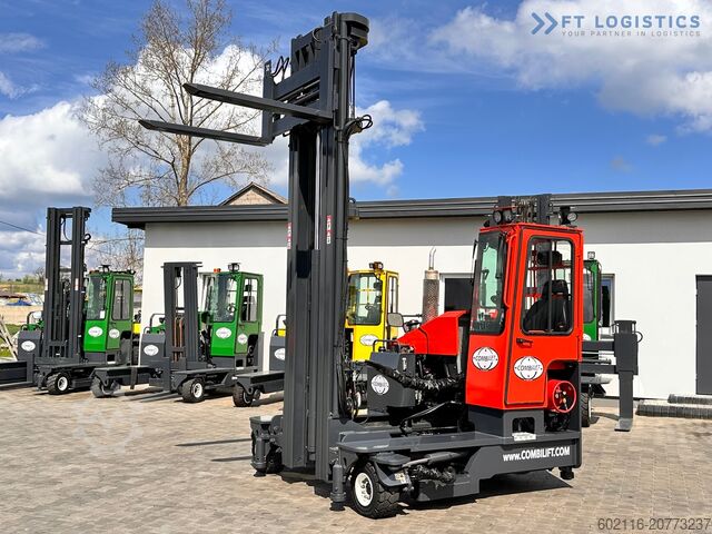 4-way forklift truck Combilift C4000 / GAS / TRIPLEX / 9300MM /LIKE NEW