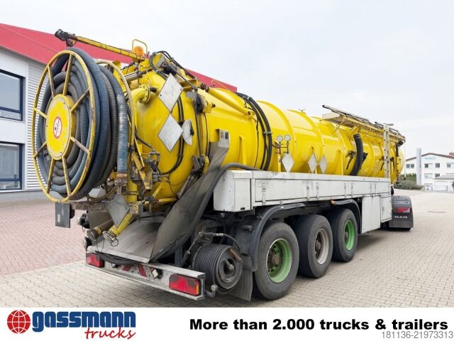 Ημιρυμουλκούμενο βυτιοφόρο Kroll K2, 0-25, 0/36 PESASP, Lift-/Lenkachse, ADR, Saug-