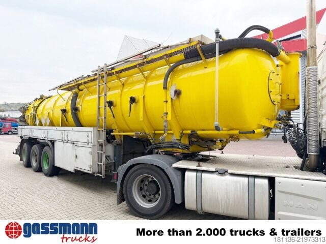Ημιρυμουλκούμενο βυτιοφόρο Kroll K2, 0-25, 0/36 PESASP, Lift-/Lenkachse, ADR, Saug-