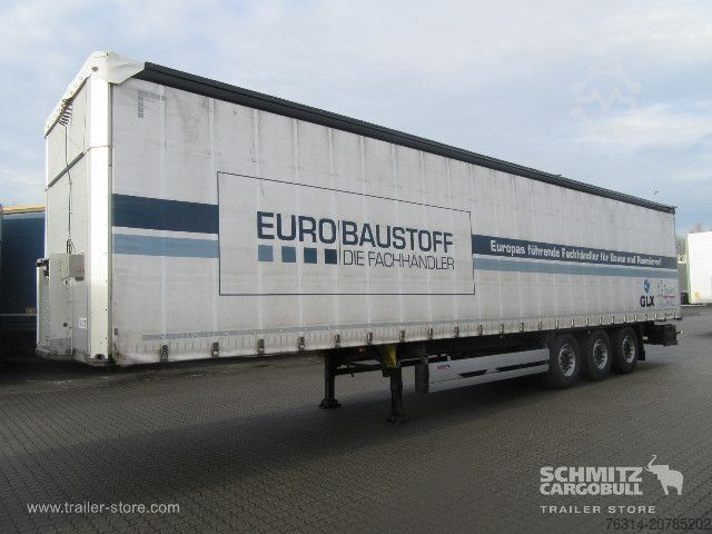 Open semitrailer with tarp Schmitz Cargobull Curtainsider Standard Getränke