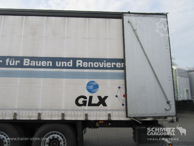Open semitrailer with tarp Schmitz Cargobull Curtainsider Standard Getränke