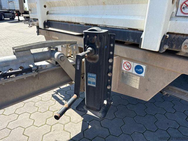 Damperli kamyon IVECO 140E250 Kipper mit HIAB Kran inklusive Anhänger