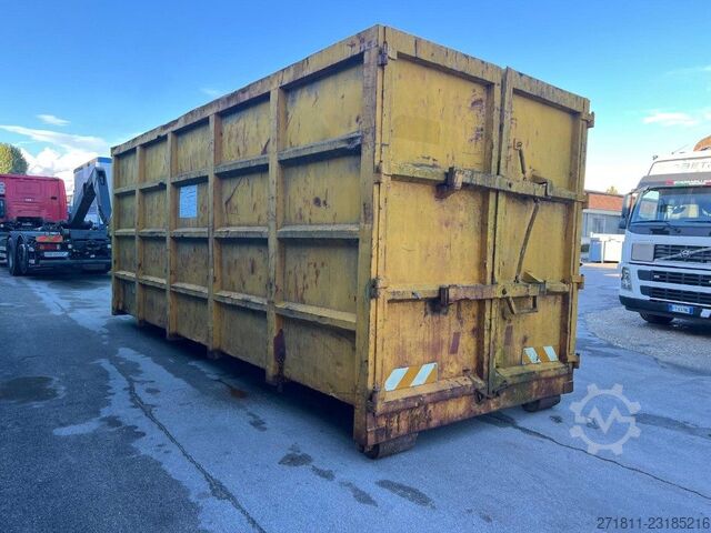 Haakarm vrachtwagen  CONTAINER SCARRABILE USATO A CIELO APERTO