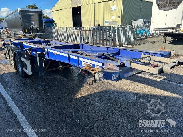 Oplegger Dennison Containerchassis Slider