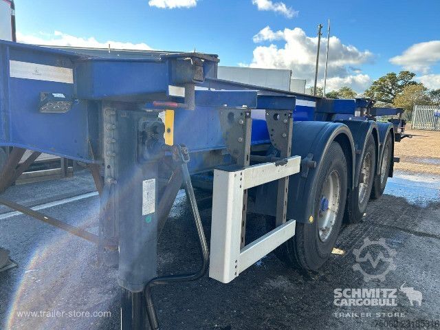Oplegger Dennison Containerchassis Slider