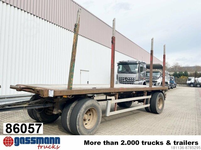 Rimorchio portatronchi Doll A105 Holzanhänger