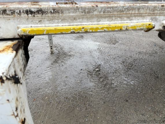 Byt karosseri öppet Krone Plattform 7,45m mit Steckrungen mittig