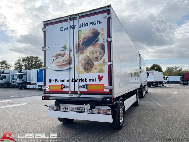 Autocamion cu caroserie tip cutie MAN TGX 26.480 6x2*Fleisch/Rohr*Meat*Komplettzug*
