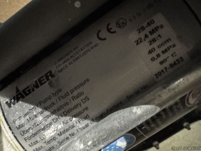 Paint spraying unit Wagner Puma 28-40