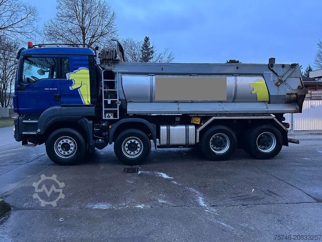 Tipper MAN TGS 35.510 8x4 Kipper*Thermomulde*Blatt*Intarde...