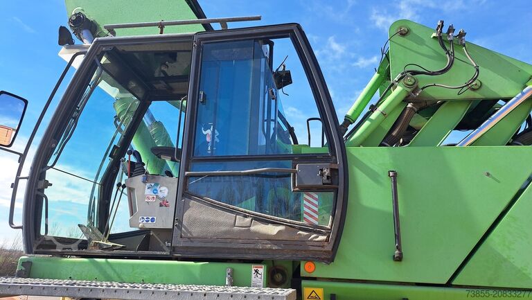 Material Handling Excavator Sennebogen 850R with hydraulic rotating grapple