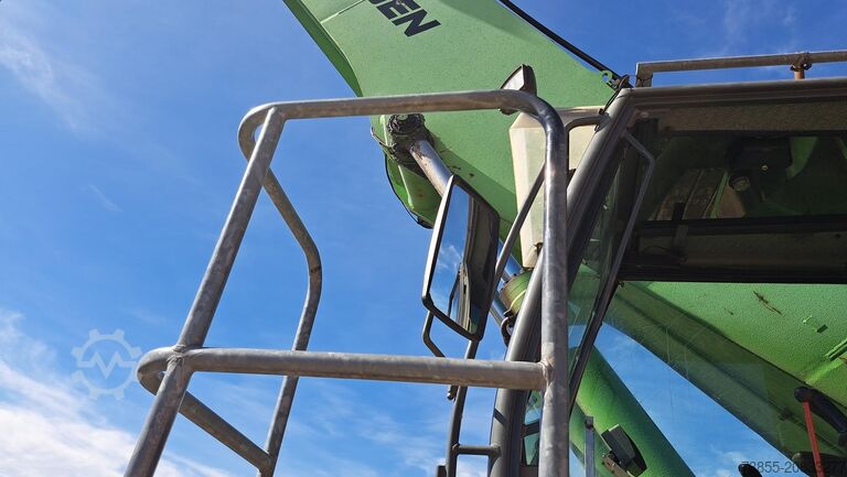 Material Handling Excavator Sennebogen 850R with hydraulic rotating grapple