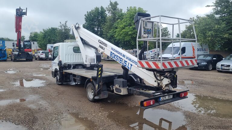 Truck-Mounted Boom Lift Isoli PT200 on Nissan NT400