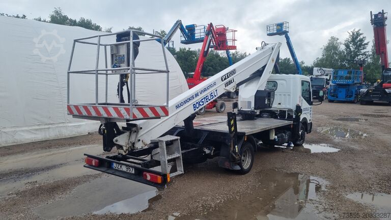 Truck-Mounted Boom Lift Isoli PT200 on Nissan NT400