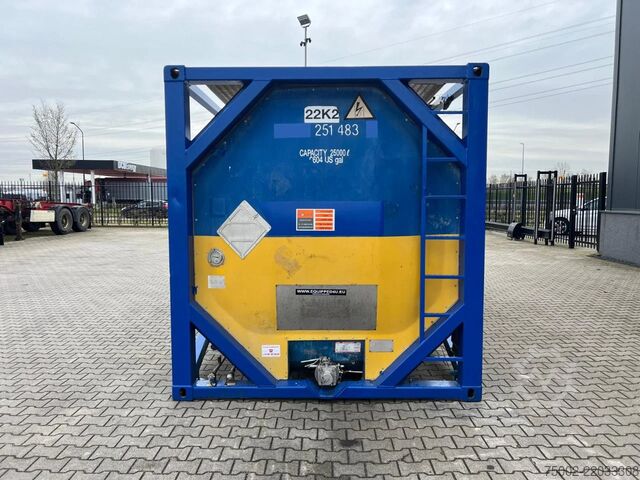 Contentor cisterna Welfit Oddy 20FT ISO, 24.930L / 1-COMP  / T11 / valid 5Y/CS...