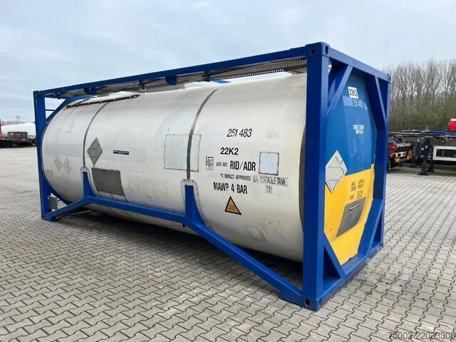 Contenedor cisterna Welfit Oddy 20FT ISO, 24.930L / 1-COMP  / T11 / valid 5Y/CS...