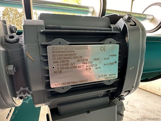 Rollenbaan aangedreven met roterende eenheid Grenzebach RFS 1250 x 1500 mm