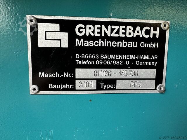 Görgős szállítószalag meghajtású Grenzebach RFS 1250 x 1500 mm