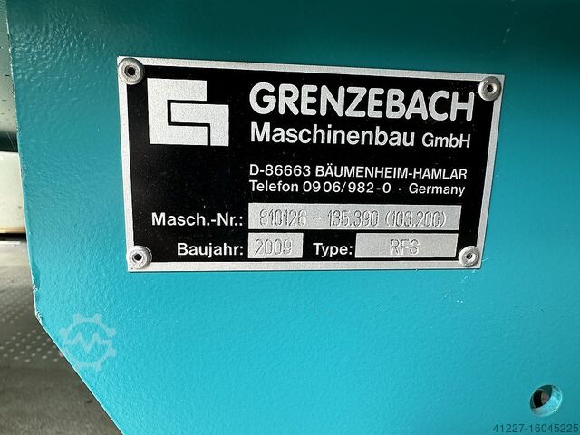 Aangedreven rollenbaan Grenzebach RFS 1250 x 1500 mm