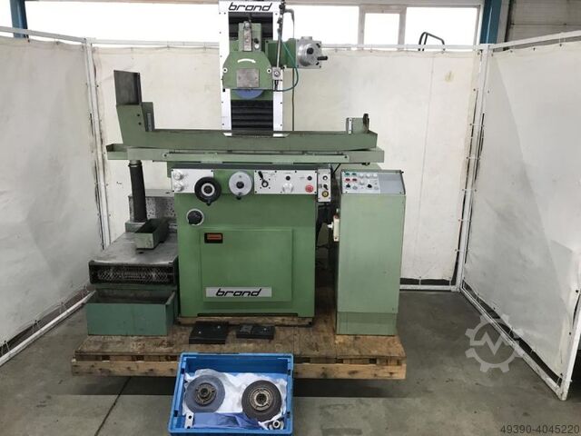 Platte slijpmachine, precisie-vlakslijpmachine, vlakslijpmachine, gereedschapsslijpmachine BRAND (Schweiz) Mini 500