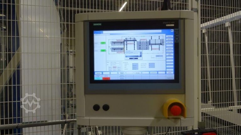 Maszyna do szlifowania szkła Benteler auto sorting system - transport trolleys