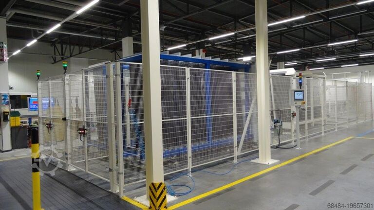 Mașină de șlefuit sticlă Benteler auto sorting system - transport trolleys