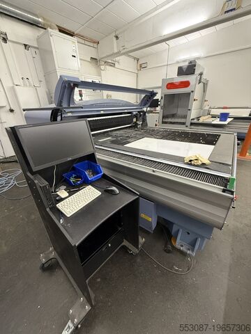 Laserskärmaskin SEI Laser Mercury 609 + TEKA Absaugung + Icaro Software