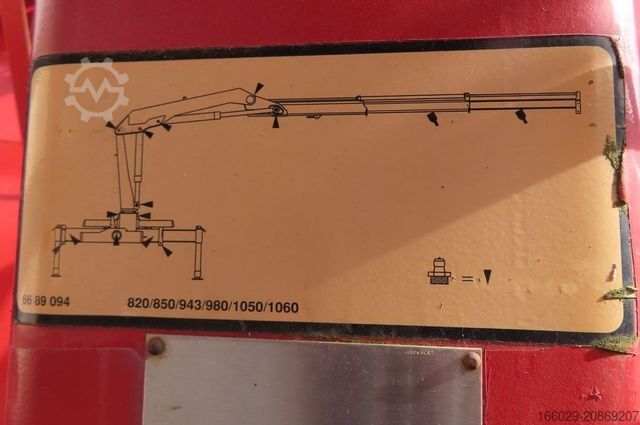 Reboque roll off  Krancontainer HMF 1063