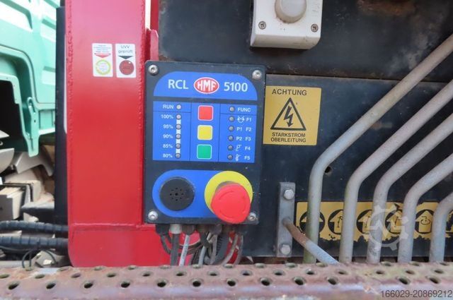 Anhänger-Wechselfahrgestell  Krancontainer HMF 1063