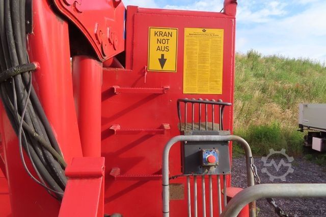 Anhänger-Wechselfahrgestell Krancontainer HMF 1063